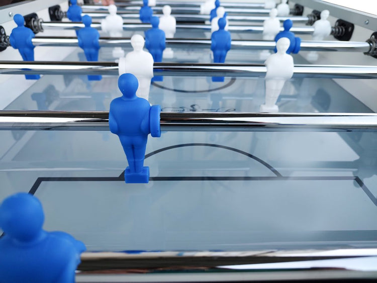 Calciobalilla Roberto sport Blue Wave Outdoor - aste rientranti