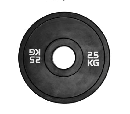 Disco Ghisa Microcarico gommato 2,5 kg - foro 50 mm - cod.DMC2,5 Linea Diamond Fitness