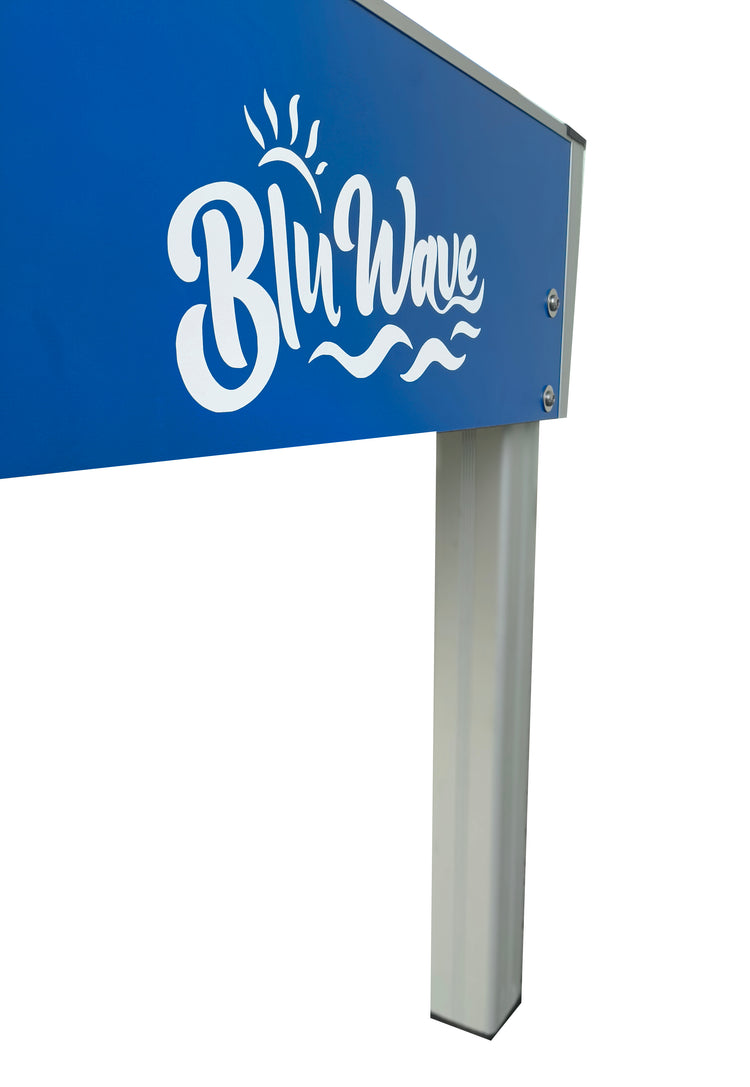 Calciobalilla Roberto sport Blue Wave Outdoor - aste rientranti