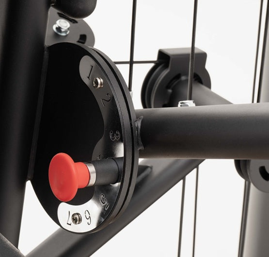 Stazione Multifunzione Cod. JK 6180 - JK FITNESS con pacco pesi acciao da 100 kg - peso max utente 160 kg