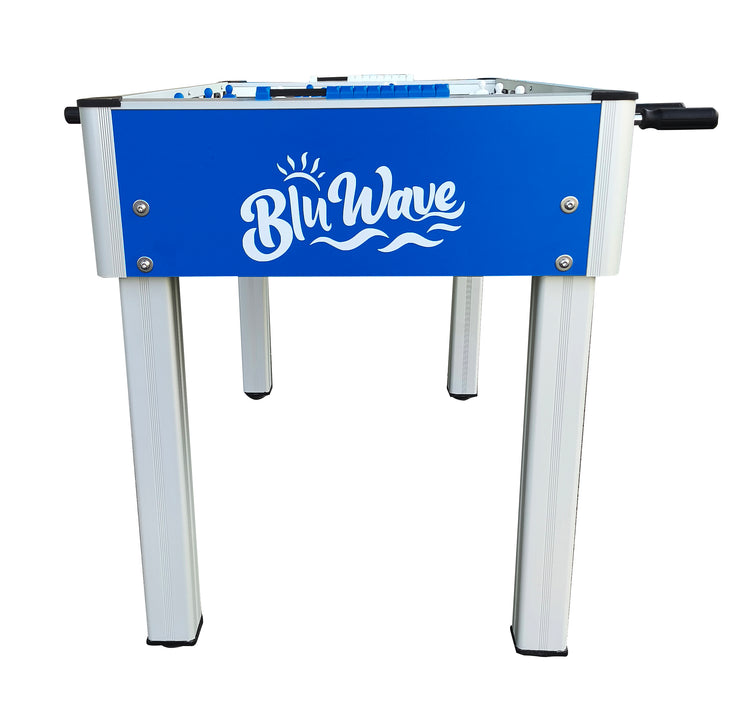 Calciobalilla Roberto sport Blue Wave Outdoor - aste rientranti