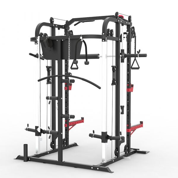 Functional Trainer Stazione All in One ASX-90 dual pulley, smith machine e rack - TOORX