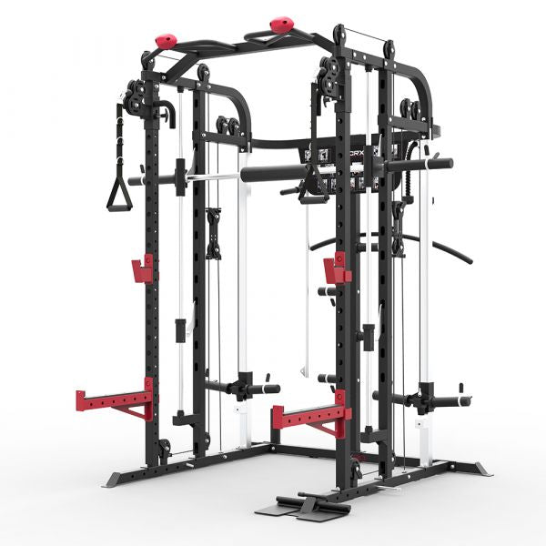 Functional Trainer Stazione All in One ASX-90 dual pulley, smith machine e rack - TOORX