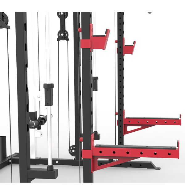 Functional Trainer Stazione All in One ASX-90 dual pulley, smith machine e rack - TOORX