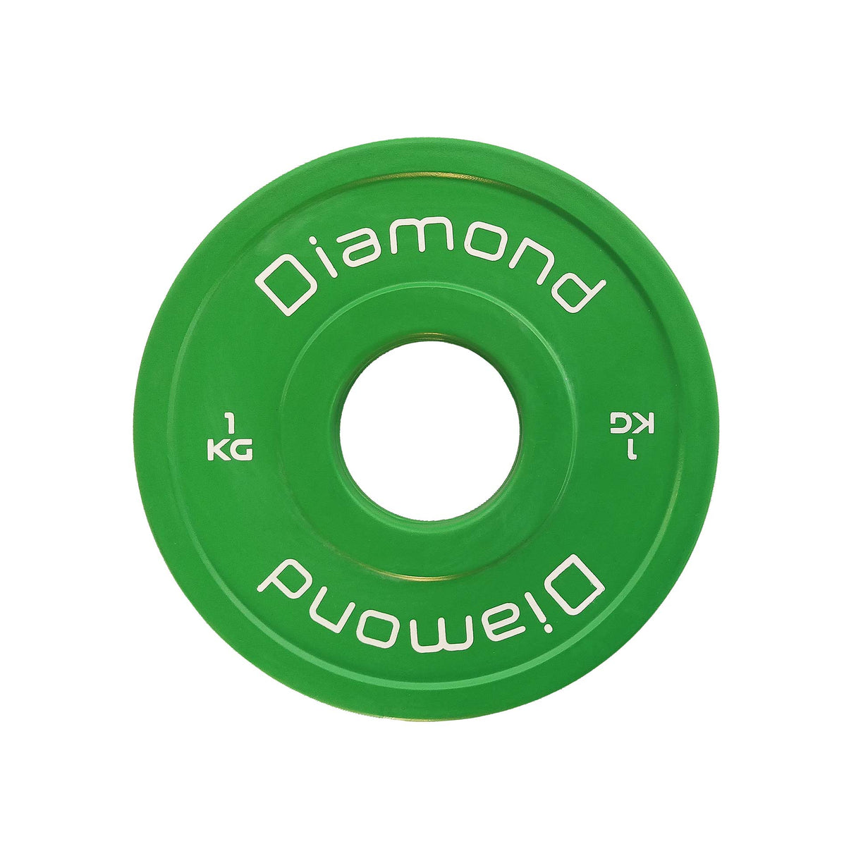 Disco Ghisa Microcarico gommato 1 kg - foro 50 mm - cod.DMC1 Linea Diamond Fitness