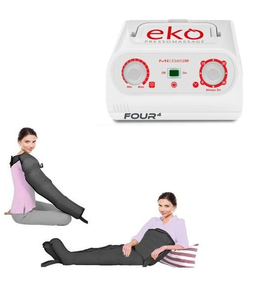 Pressoterapia PressoMassaggio MESIS Ekò Pro COD. FO3001 (mod.EKO)-2GKB con 2 gambali + Kit Slim Body + Bracciale