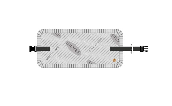 Diffusore tessile Alta frequenza Fascia Universal Multi-Zona 18x40 cm cod. MW-FTU MESIS