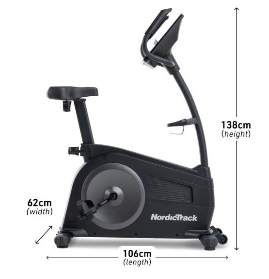 Cyclette GX LE Nordictrack con app Fit integrata cod.NTEX77025-INT - resistenza magnetica - peso max utente 147 kg