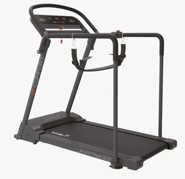 JK-COMFORT TAPIS ROULANT CON CORRIMANO JK FITNESS Linea Home - velocità 8 km/h - peso max utente 135 kg cod.JK-COMFORT