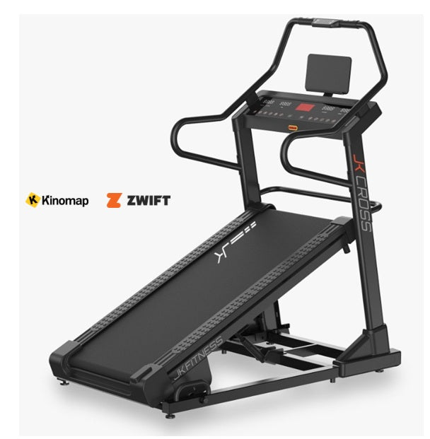 JK-CROSS TAPIS ROULANT JK FITNESS Linea Home con modalità CLIMB - compatibile con Kinomap e Zwift cod.JK-CROSS