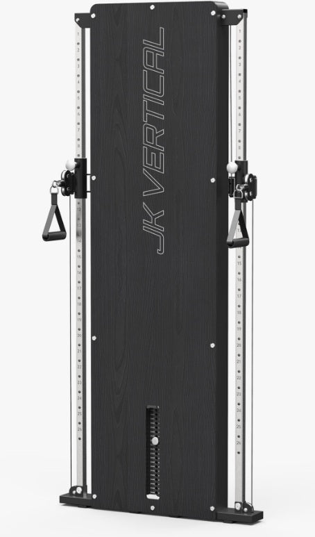 Poliercolina doppia a muro JK Fitness cod. JKV-PED - pacco pesi 50 kg - LINEA VERTICAL