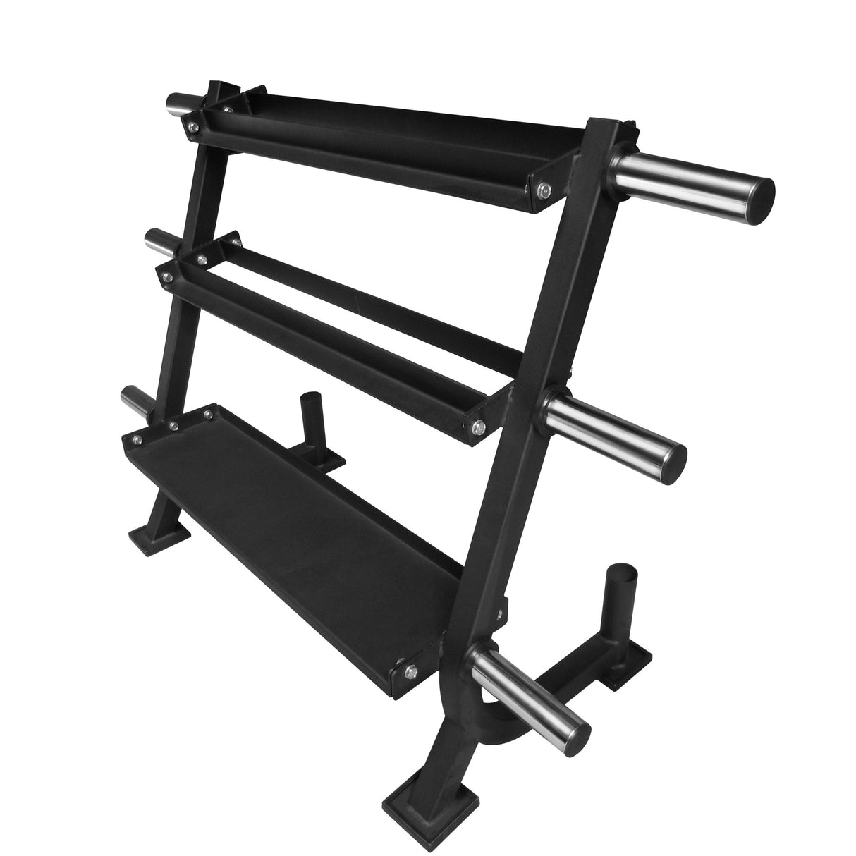 RASTRELLIERA MULTIFUNZIONE COD.MRD2 - multi rack porta dischi, bilancieri, manubri e kettlebells LINEA DIAMOND FITNESS