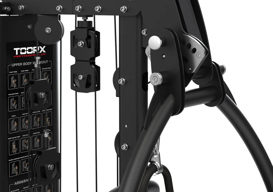 Toorx Vertical - Line Stazione multifunzione MSX-5000 - pacco pesi in acciaio 105 kg