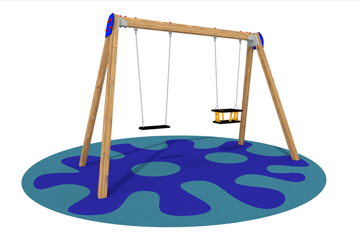 Altalena Sherwood 2 Posti (sedili piano/gabbia)