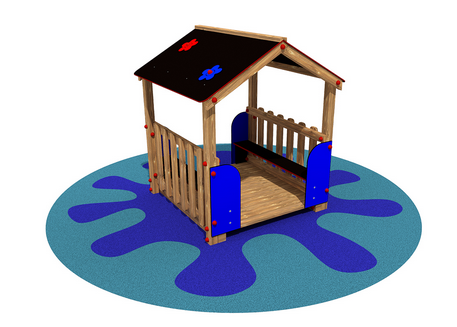 Casetta Family in legno