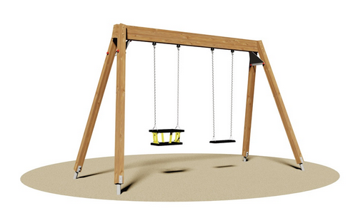 Altalena Giamaica 2 Posti - (sedili piano/gabbia)