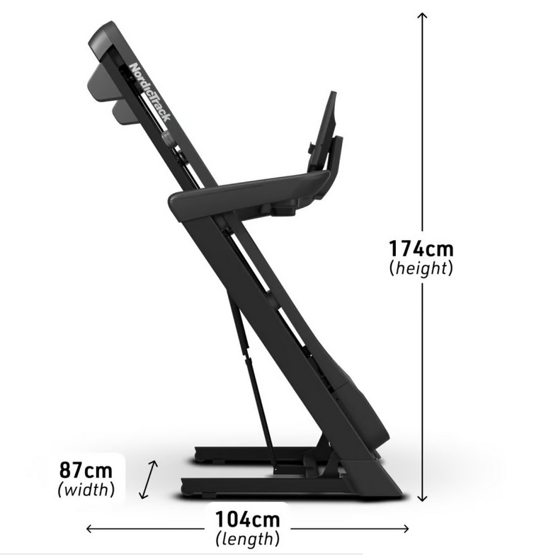 promo Tapis Roulant NordicTrack T Series 8 - velocità 20 km/h - peso max utente 147 kg -piano corsa 152 x 51 cm cod.NTL10425-INT