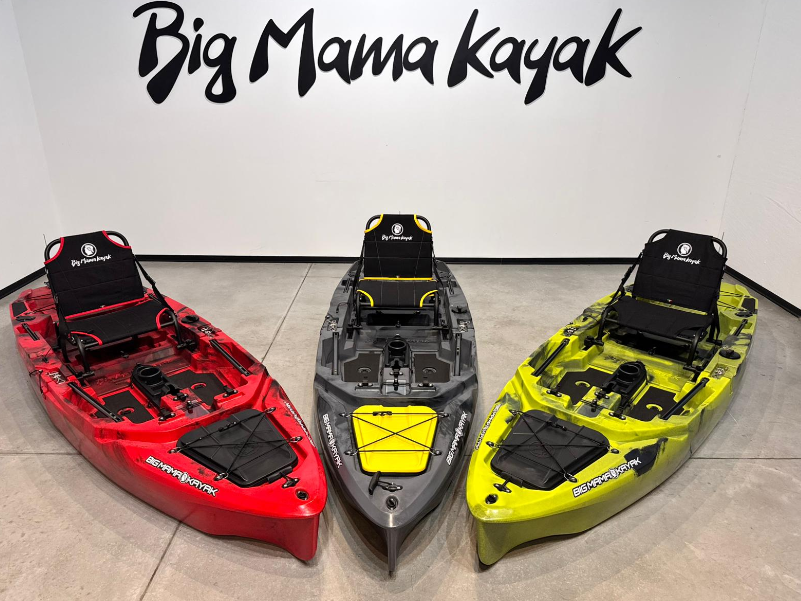 Kayak fishing a Pedali divisibile Big Mama Triken 330 S divisibile
