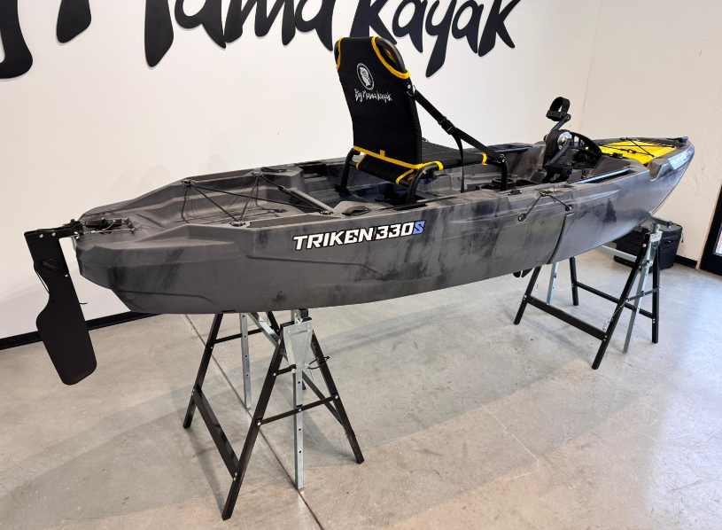 Kayak fishing a Pedali divisibile Big Mama Triken 330 S divisibile