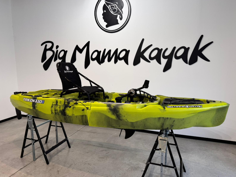 Kayak fishing a Pedali divisibile Big Mama Triken 330 S divisibile
