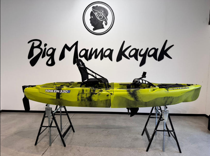 Kayak fishing a Pedali divisibile Big Mama Triken 330 S divisibile