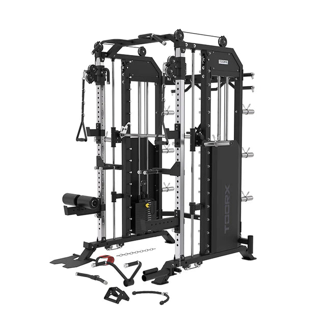 Toorx Vertical - All in One - ASX-6000 - pacco pesi in acciaio 2X90 kg.