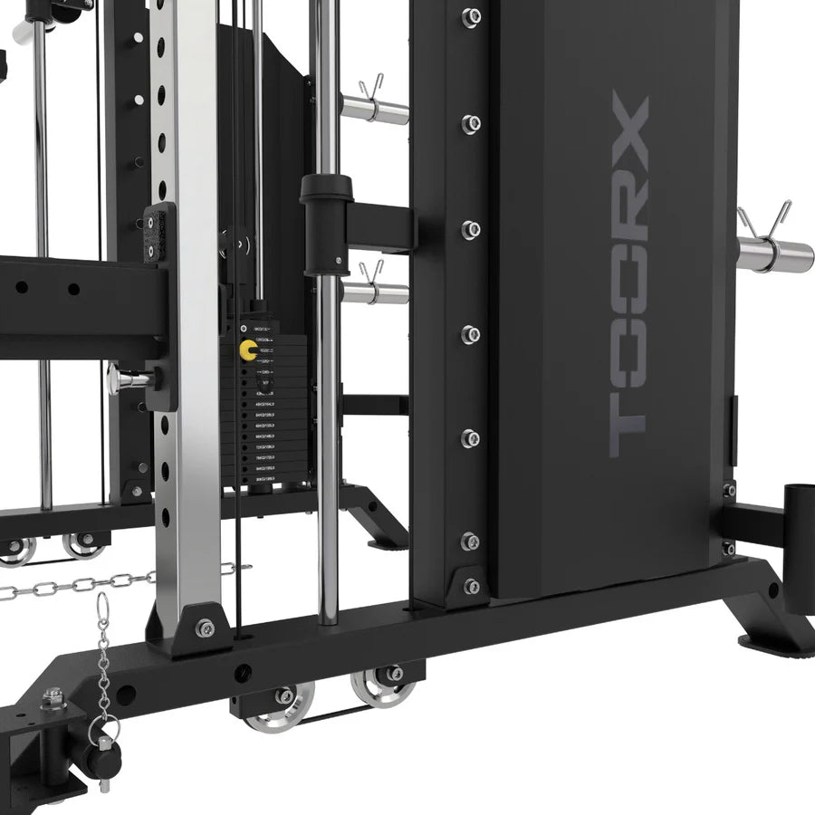 Toorx Vertical - All in One - ASX-6000 - pacco pesi in acciaio 2X90 kg.