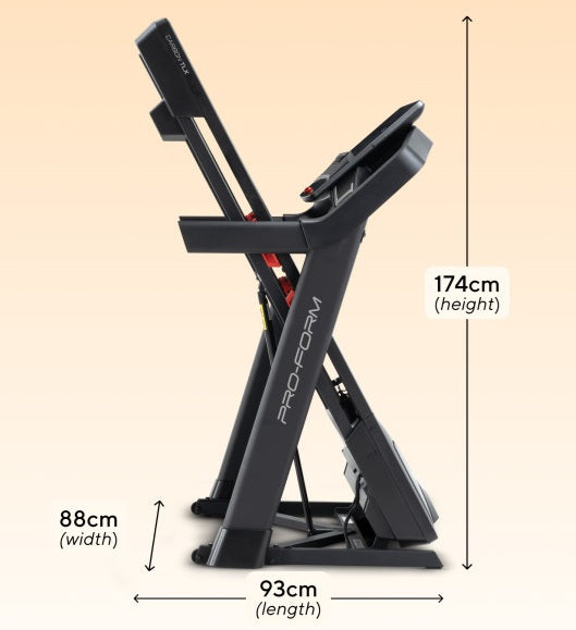 Promo CARBON TLX new 2025 - TAPIS ROULANT Proform cod. PFTL90925-INT - peso max utente 136 kg - velocità 20 km/h - Compatibile con App Ifit