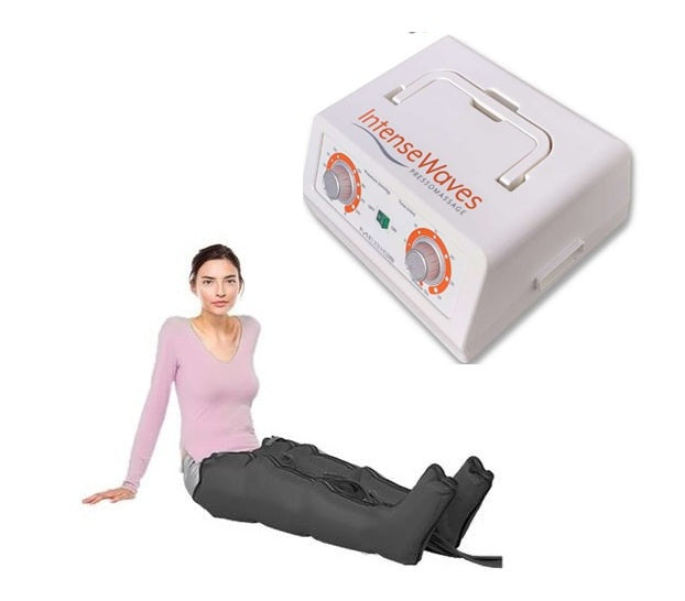 Pressoterapia MESIS IntenseWaves a 4 camere - dotazione BASIC con 2 gambali cod. PSG-IW-2G uso estetico domestico