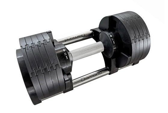 Manubrio A Carico selezionabile da 2 a 20 kg cod.MS20-N Linea Diamond Fitness