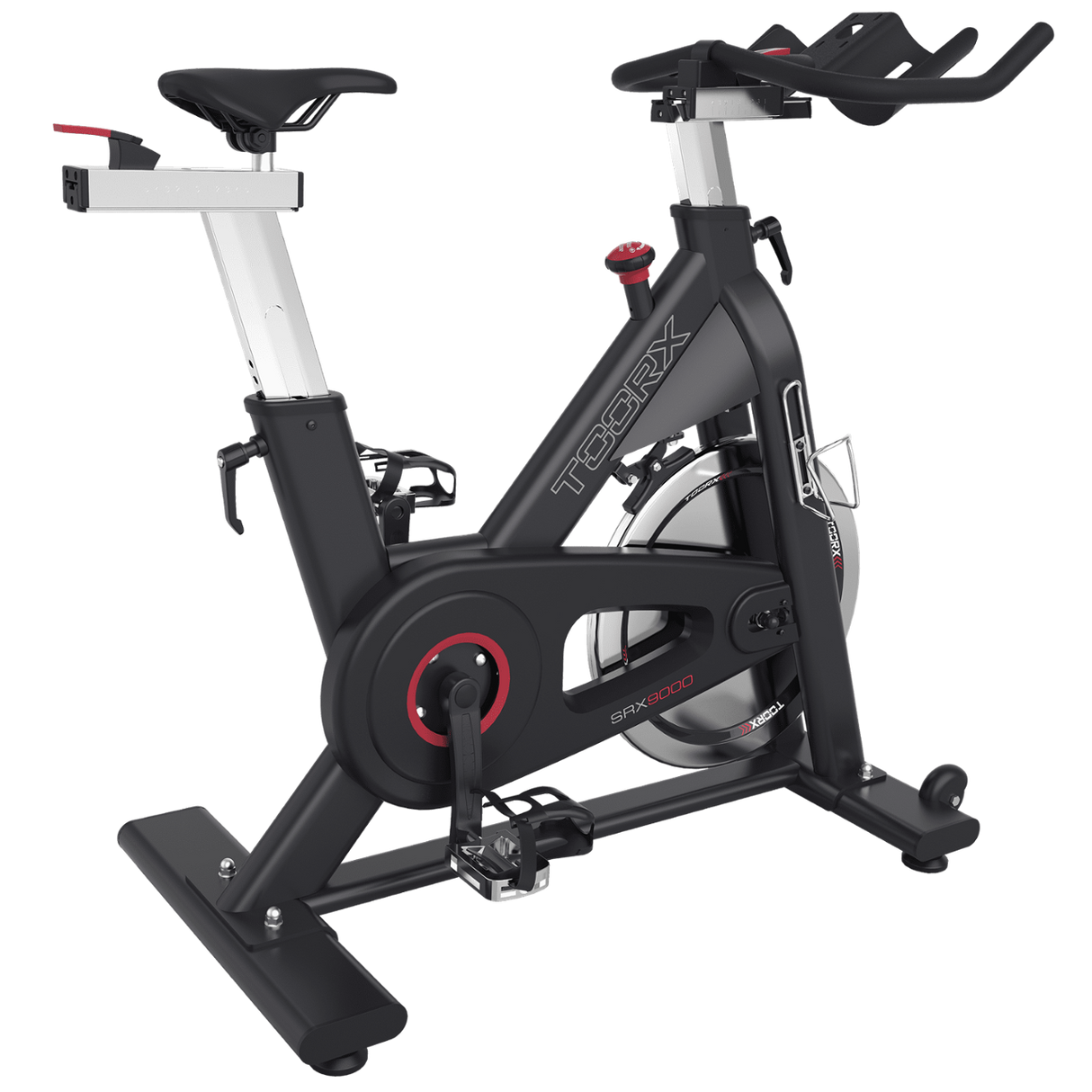 Indoor cycle cod. SRX-9000 - tramissione a cinghia/volano 22 Kg./peso max utilizzatore 150 kg. - Toorx Vertical