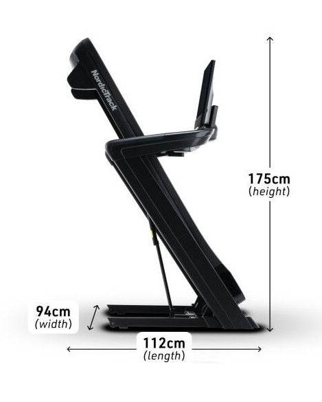 Promo COMMERCIAL 1250 con App Ifit integrata - TAPIS ROULANT NORDICTRACK piano corsa 152 x 55 cm - peso max utente 182 kg COD. NTL14125-INT compreso 1 anno di abbonamento Ifit