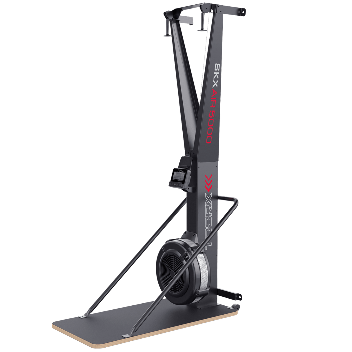 TOORX Vertical Ski Trainer ad aria - SKX-AIR-5000 APP Ready- Regolazione Sforzo su 10 livelli e Console display LCD