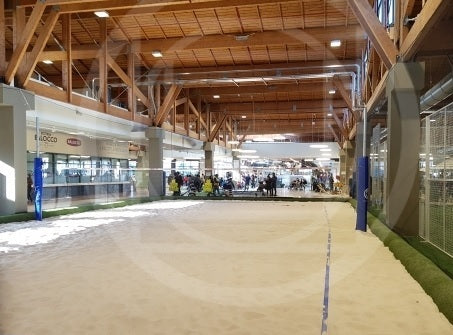 Av1418/t Impianto Beach Volley In Tubo Di Acciaio Con Tendirete E Meccanismi Esterni - cod.SC047984