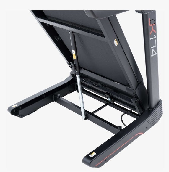 JK174 TAPIS ROULANT JK FITNESS Linea Home cod.JK174 -motore 3.75 Hp- peso max utente 160 kg -velocità 22 km/h compatibile con Zwift e Kinomap