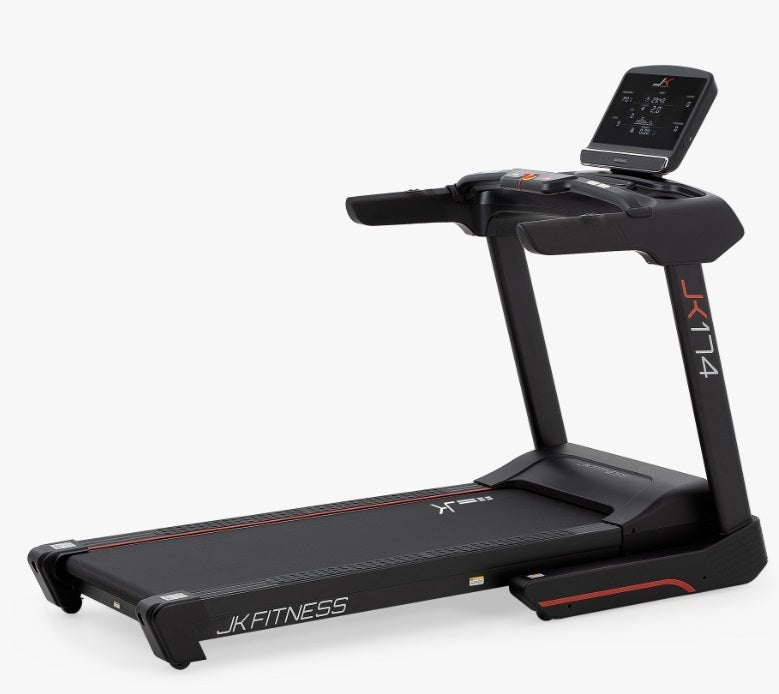JK174 TAPIS ROULANT JK FITNESS Linea Home cod.JK174 -motore 3.75 Hp- peso max utente 160 kg -velocità 22 km/h compatibile con Zwift e Kinomap
