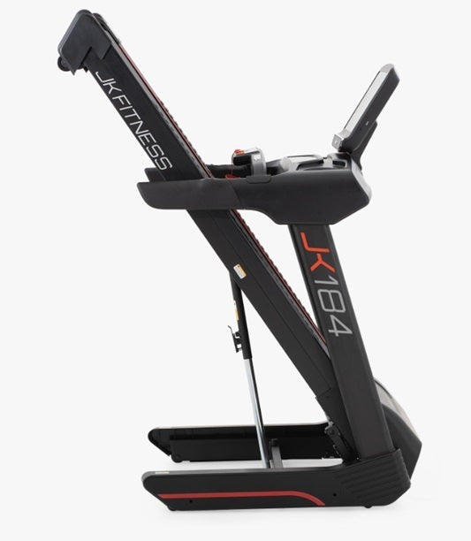 JK184 TAPIS ROULANT JK FITNESS Linea Home cod.JK184 MOTORE AC da 4 hp- peso max utente 160 kg -velocità 22 km/h compatibile con Zwift e Kinomap
