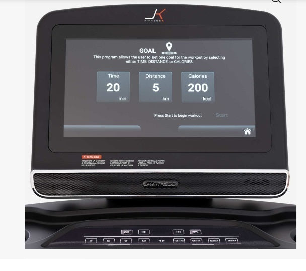 ex esposizione JK194-PRO TAPIS ROULANT JK FITNESS Linea Home cod.JK194-PRO MOTORE AC - peso max utente 160 kg -compatibile con Zwift e Kinomap