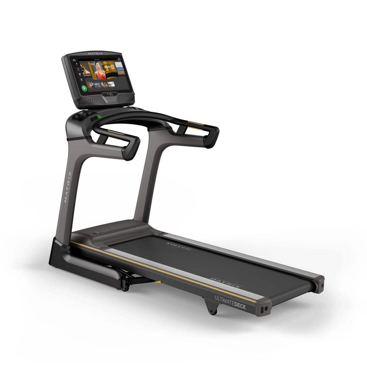TF50 CON CONSOLE XUR FOLDING TREADMILL - TAPIS ROULANT- LINEA MATRIX - SALVASPAZIO - PIEGHEVOLE