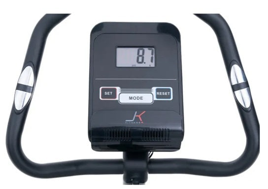Cyclette JK Fitness JK 244 Compatibile APP Zwift e Kinomap COD.JK244 - volano 9 kg - peso max utente 120 kg - ciclocamera