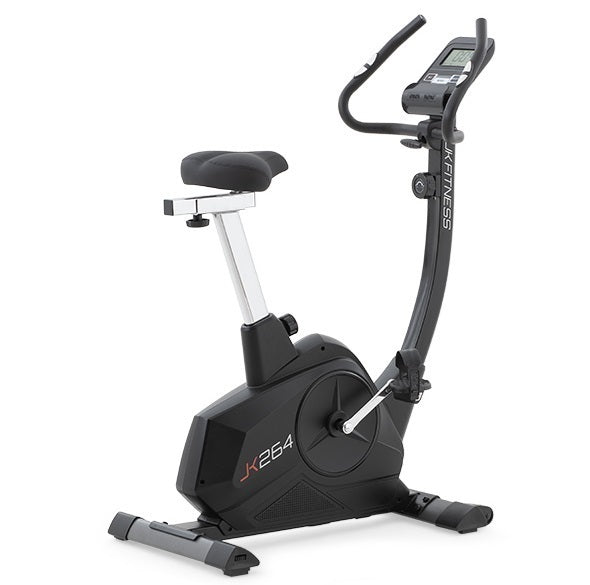 Cyclette JK Fitness JK 264 Compatibile APP Zwift e Kinomap COD. JK264 - peso volano 10 kg - peso max utente 120 kg - bici da camera, ciclocamera