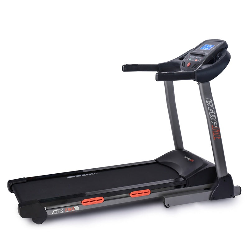 Promo Tapis Roulant TFK-750 HRC Inclinazione Elettrica - Utente 120 kg. - APP Ready 3.0- Linea Everfit Velocità; 1 - 20 km/h Piano di corsa; 141 x 51 cm Tappeto Elettrico Palestra