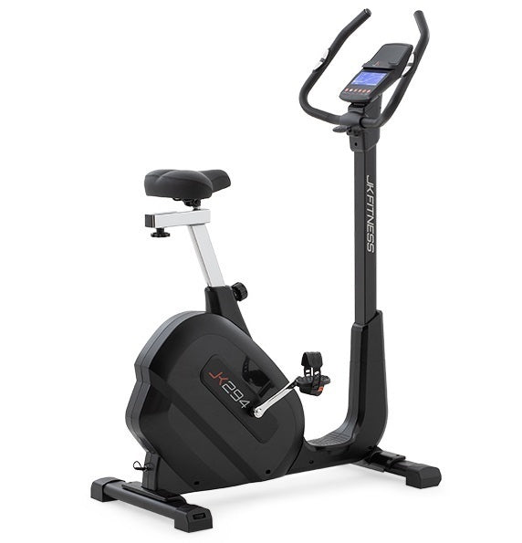 Cyclette JK Fitness JK 294 Compatibile APP Zwift e Kinomap COD. JK294 - peso volano 12 kg - peso max utente 160 kg - bici da camera