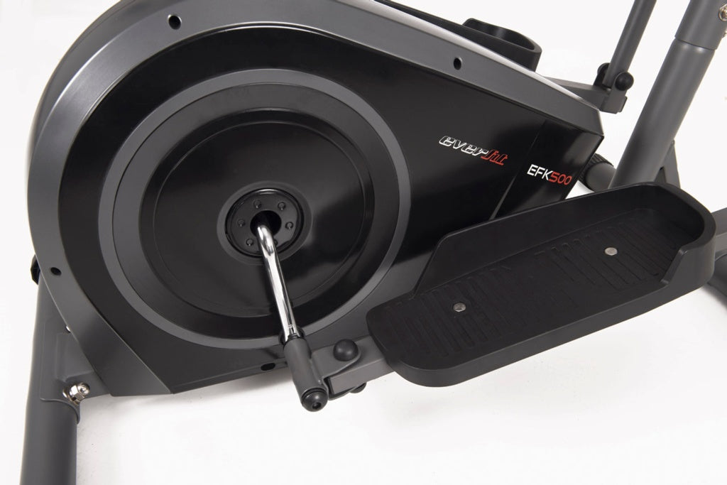 promo Ellittica Magnetica EFK-500 Regolazione Manuale Linea Everfit Massa volanica 8kg Peso max utente; 100 kg