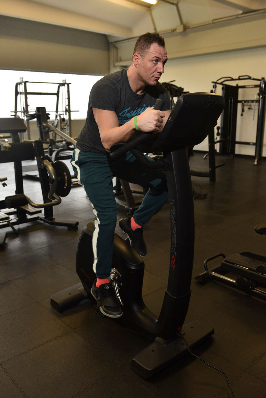 Bici da Camera Professionale Cyclette Ergometro ad accesso Facilitato Brx 9500 Bike Toorx - Utente 180 Kg - cod. BRX-9500