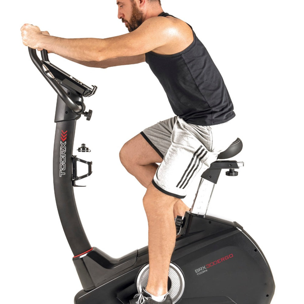 Brx-300ergo Cyclette Ergometro Con Ricevitore Wireless + Iconsole+app Compatibile Zwift - Volano 16 Kg - Peso Max Utente 150 Kg Toorx Fitness cod. BRX-300ERGO