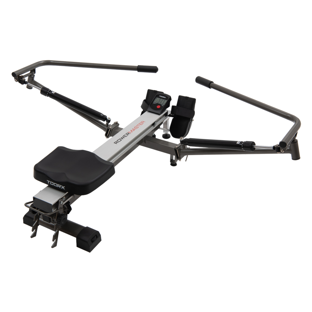 Vogatore Rower MASTER Salvaspazio con Ricevitore Wireless Linea Toorx Peso max utente; 130 kg Richiudibile