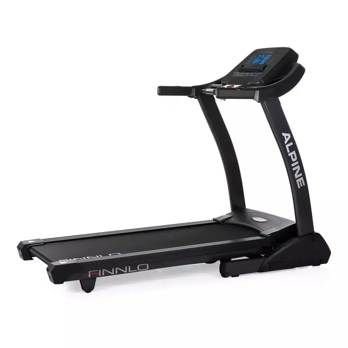 Tapis Roulant Alpine BT Treadmill Linea FINNLO by Hammer Velocità di allenamento fino a 20 km/h Utente 150 Kg. Piano Corsa 142 x 50 cm Inclinazione Elettrica cod. 3511 Tappeto Elettrico Palestra Richiudibile Salvaspazio