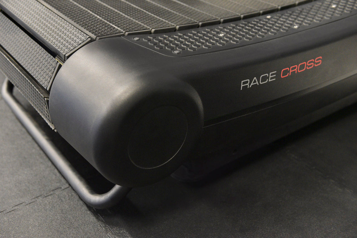Treadmill Tapis Roulant Curvo Race-Cross Toorx - Utente 180 Kg - Piano Corsa Curvo 45 x 162 cm - Tappeto Elettrico Palestra