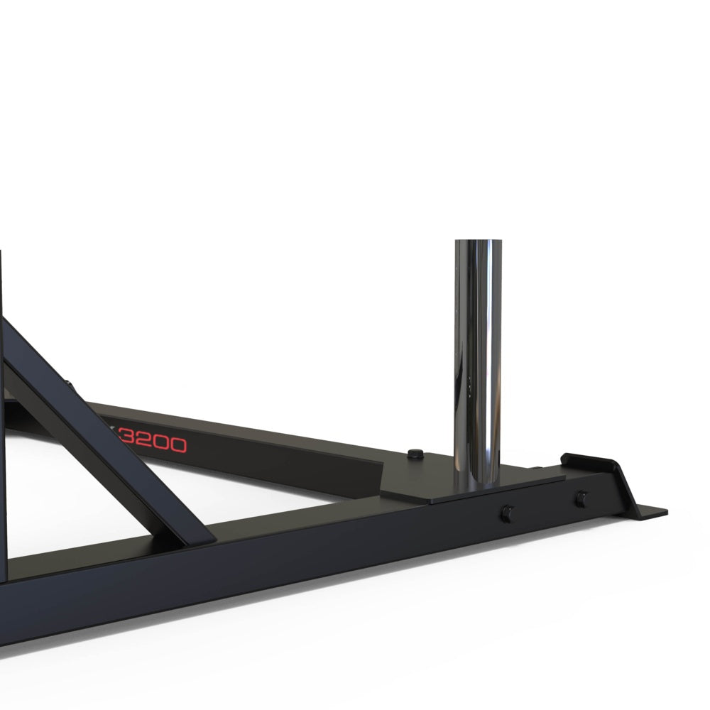Toorx Vertical - Squat Stand WLX-3200 con 6 Barre in Acciaio per Elastici
